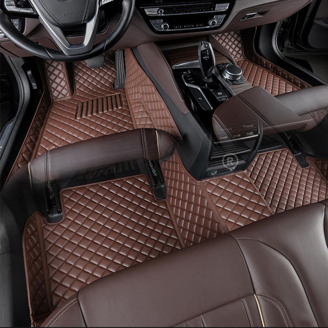 Conjunto Tapetes Veiculares Luxo e Conforto | Parte Dianteira e Traseira