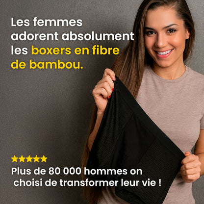 10 BOXERS EN FIBRE DE BAMBOU POUR LE PRIX DE 5| BAMBOOWEAR