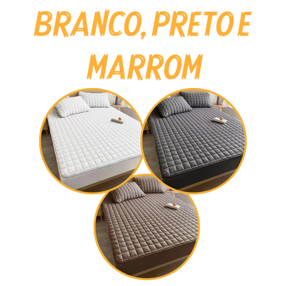 [COMPRE 1, LEVE 3] Hydra Soft™ Jogo de Cama Impermeável Premium – Capa + 2 Fronhas