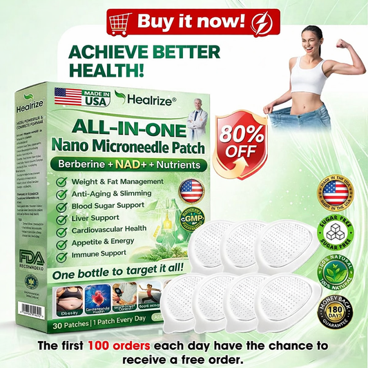 🇺🇸 𝐎𝐟𝐟𝐢𝐜𝐢𝐚𝐥 𝐔𝐒 𝐒𝐭𝐨𝐫𝐞 | 🧑‍⚕️🩺 𝐇𝐞𝐚𝐥𝐫𝐢𝐳𝐞® Moringa · Berberine × NAD+ 𝟏𝟎-𝐢𝐧-𝟏 𝐀𝐝𝐯𝐚𝐧𝐜𝐞𝐝 𝐍𝐚𝐧𝐨 𝐌𝐢𝐜𝐫𝐨𝐧𝐞𝐞𝐝𝐥𝐞 𝐏𝐚𝐭𝐜𝐡 — 𝐎𝐧𝐜𝐞 𝐃𝐚𝐢𝐥𝐲, 𝐕𝐢𝐬𝐢𝐛𝐥𝐞 𝐑𝐞𝐬𝐮𝐥𝐭𝐬 𝐢𝐧 𝟕 𝐃𝐚𝐲𝐬