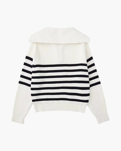 Sweater Crest Zip Sweater