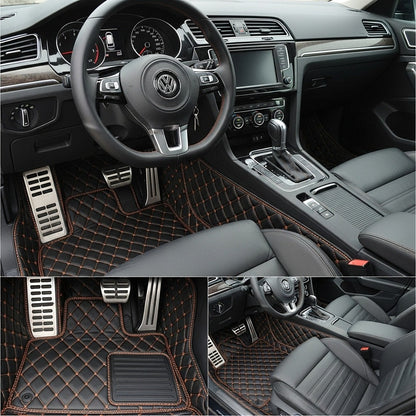 Conjunto Tapetes Veiculares Luxo e Conforto | Parte Dianteira e Traseira